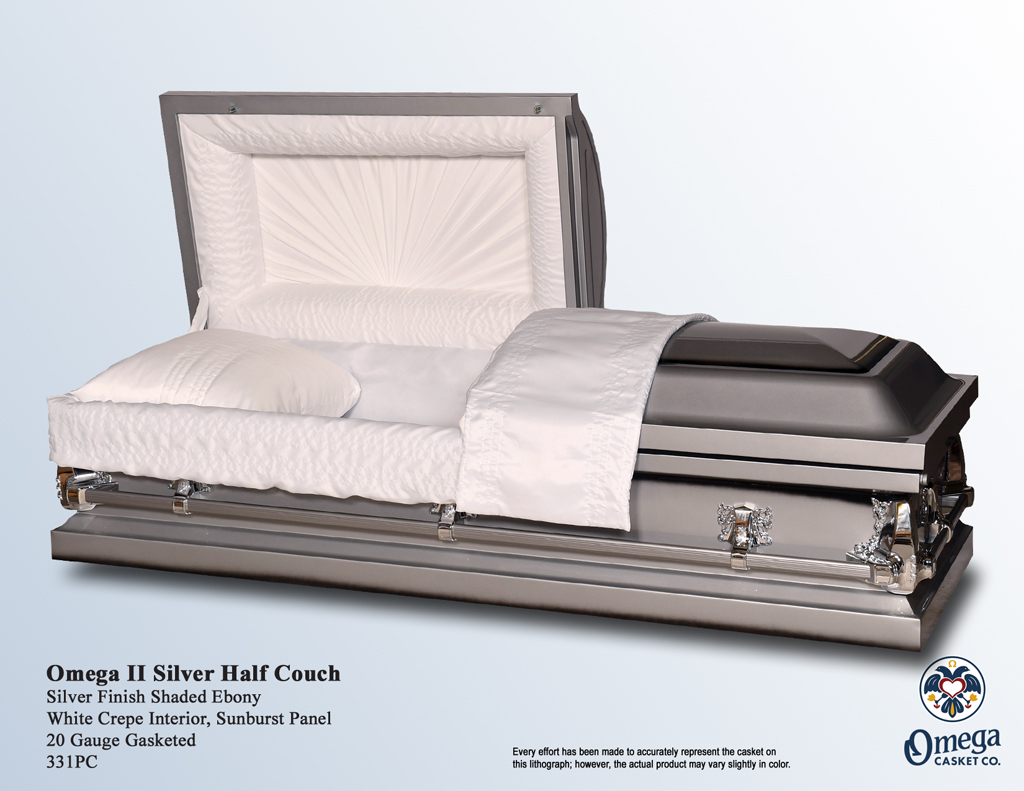 Omega II Silver Half Couch